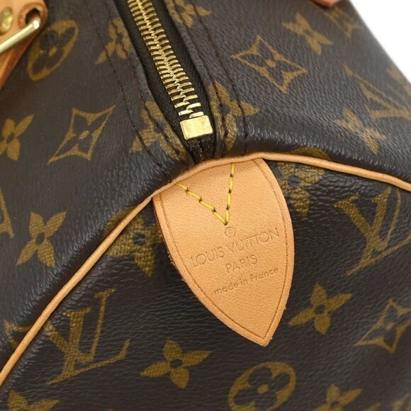 Louis Vuitton Monogram Speedy 30 Handbag - Picture 6 of 10